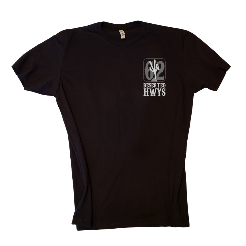 Joshua Tree Rocks T Shirt 2 Black