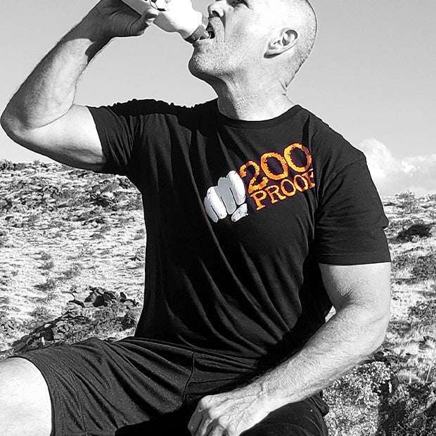 Men's 200 Proof Tee with Vertical Back